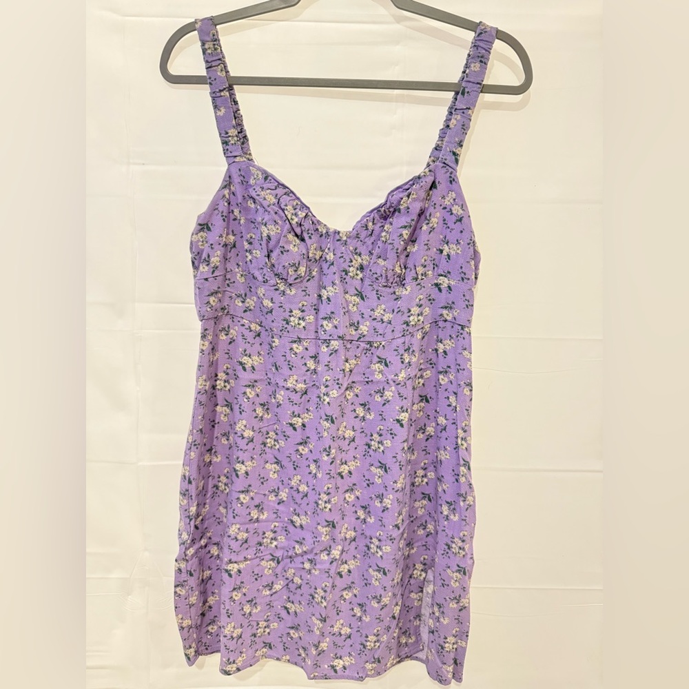 Aeropostale Lavender Floural Mini Dress